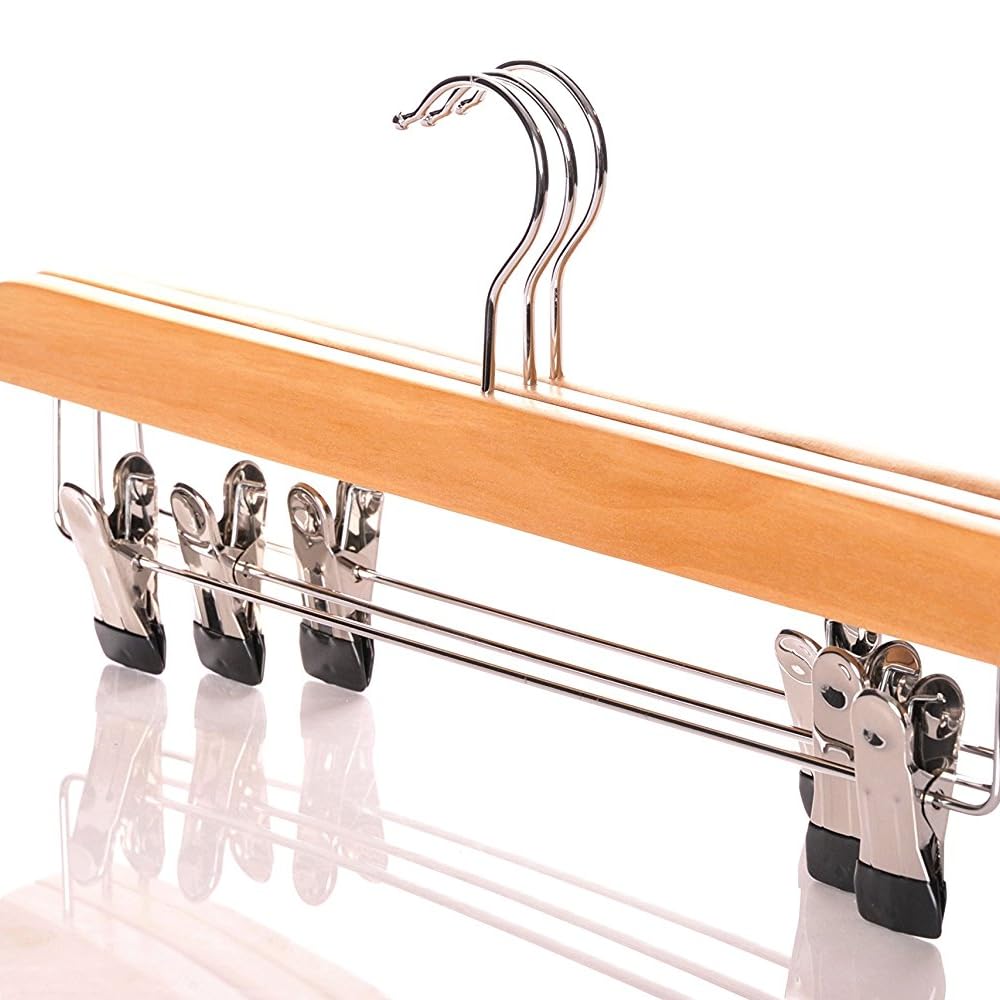 Amazon.co.uk The Hanger Store Wooden Coat Hangers