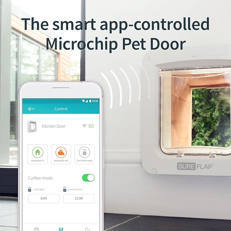 Amazon.co.uk Sure Petcare Microchip Pet Door Connect