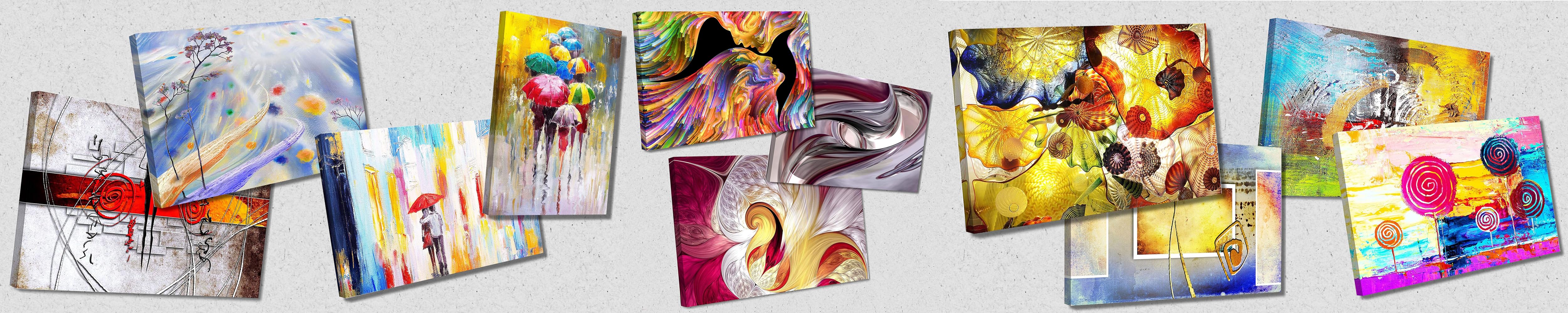 Amazon.de Startonight Abstract Canvas Wall Art