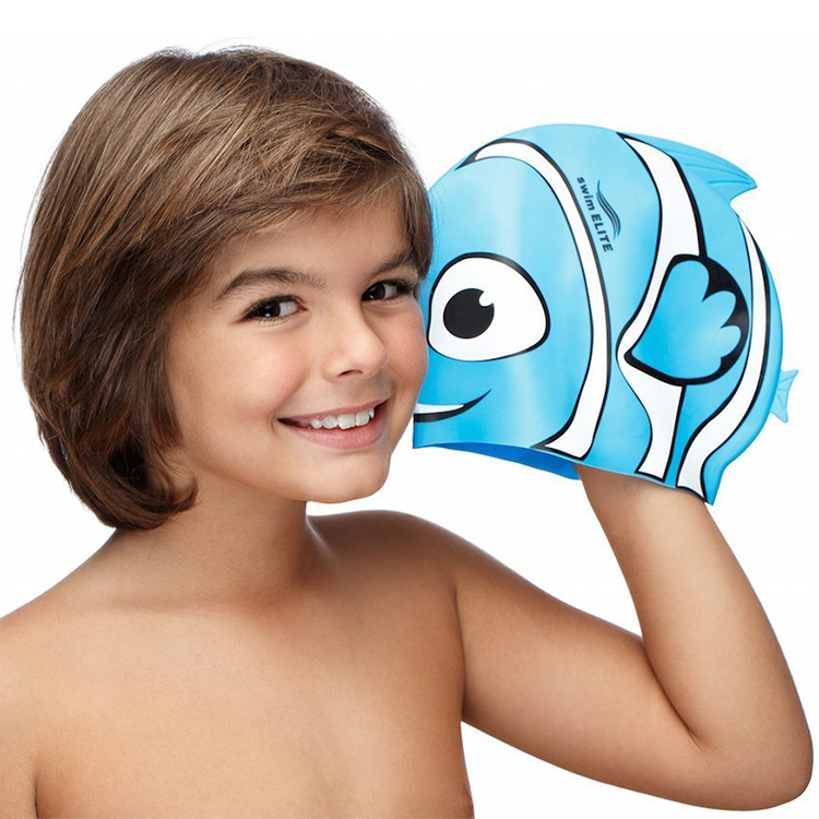 Swim Elite Swimming Cap for Kids