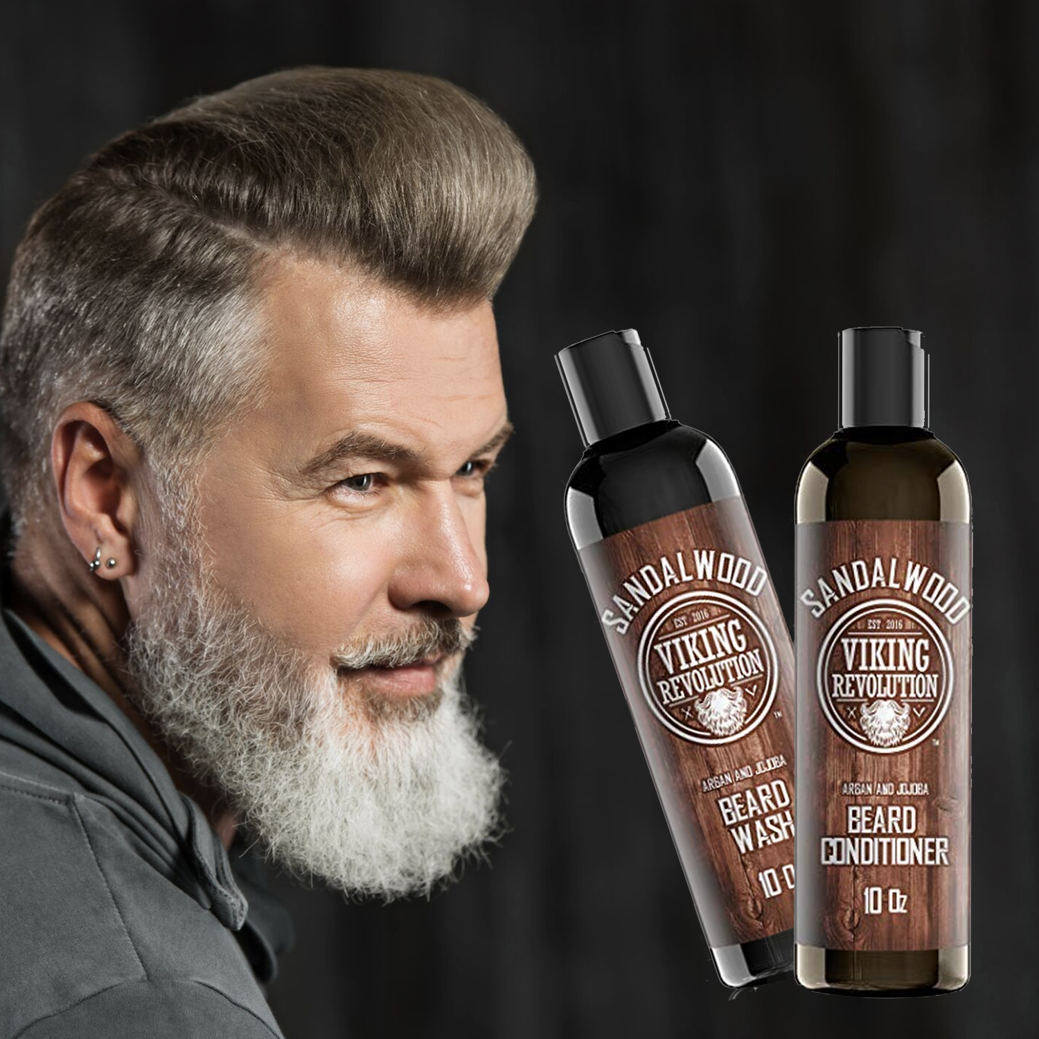 viking revolution beard wash