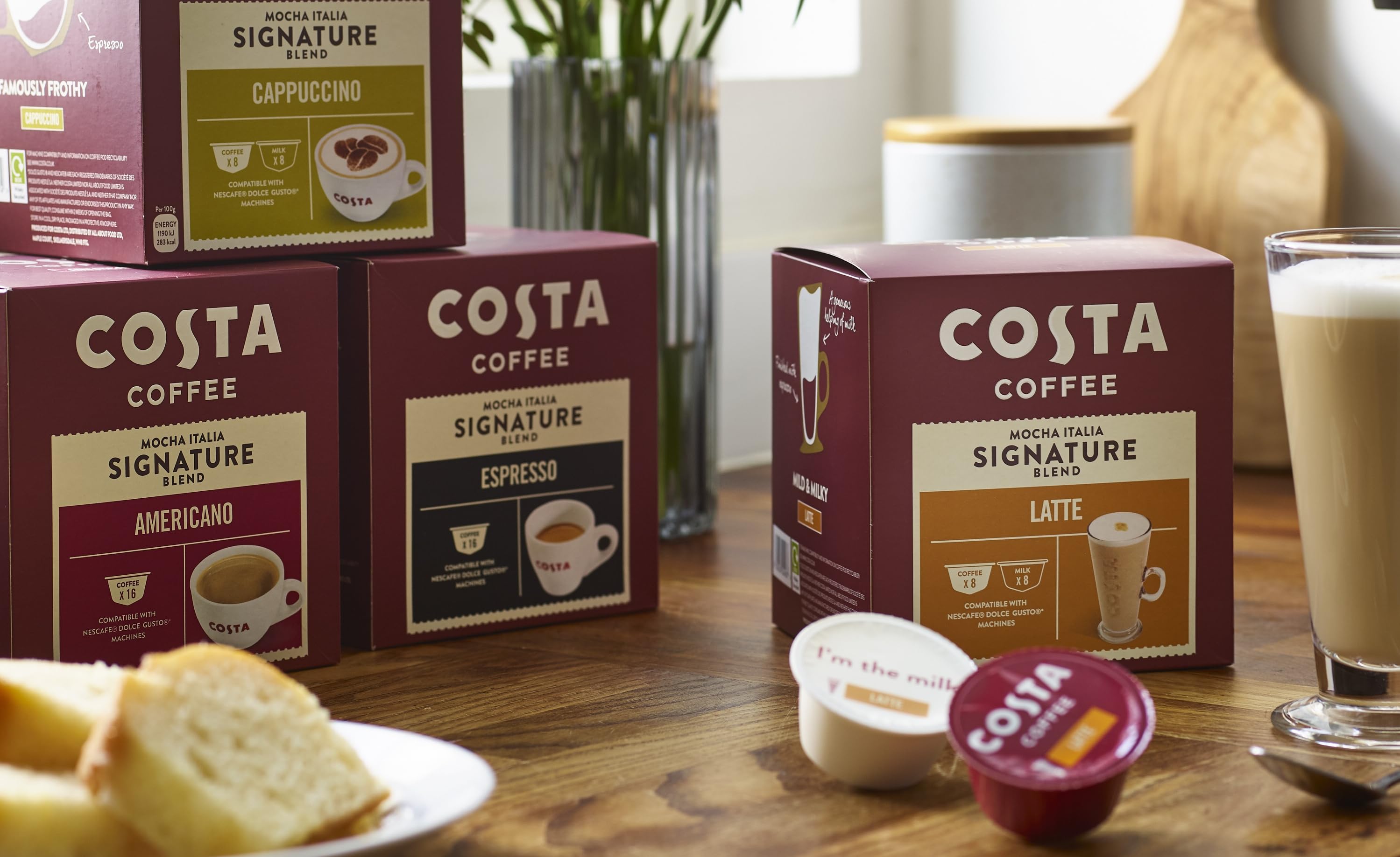 Amazon.co.uk Costa Coffee Nescafe® Dolce Gusto® Compatible Pods