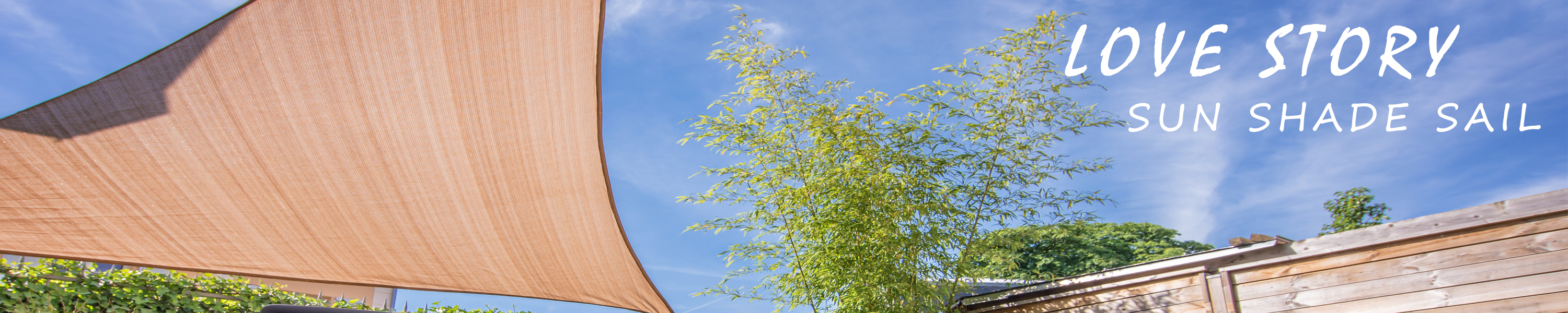 LOVE STORY WATERPROOF SHADE SAILS