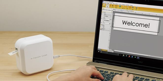 Design&Print 崔龍堂さん　専用 PRODUCT（PT-P710BT） | P-TOUCH CUBE [ピータッチ キューブ