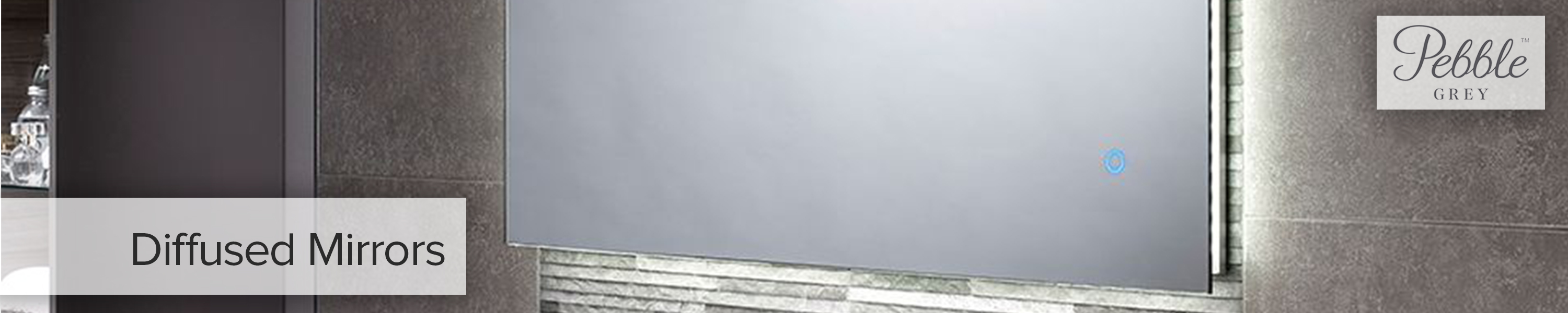 Amazon.co.uk Pebble Grey Diffused LED MIrrors