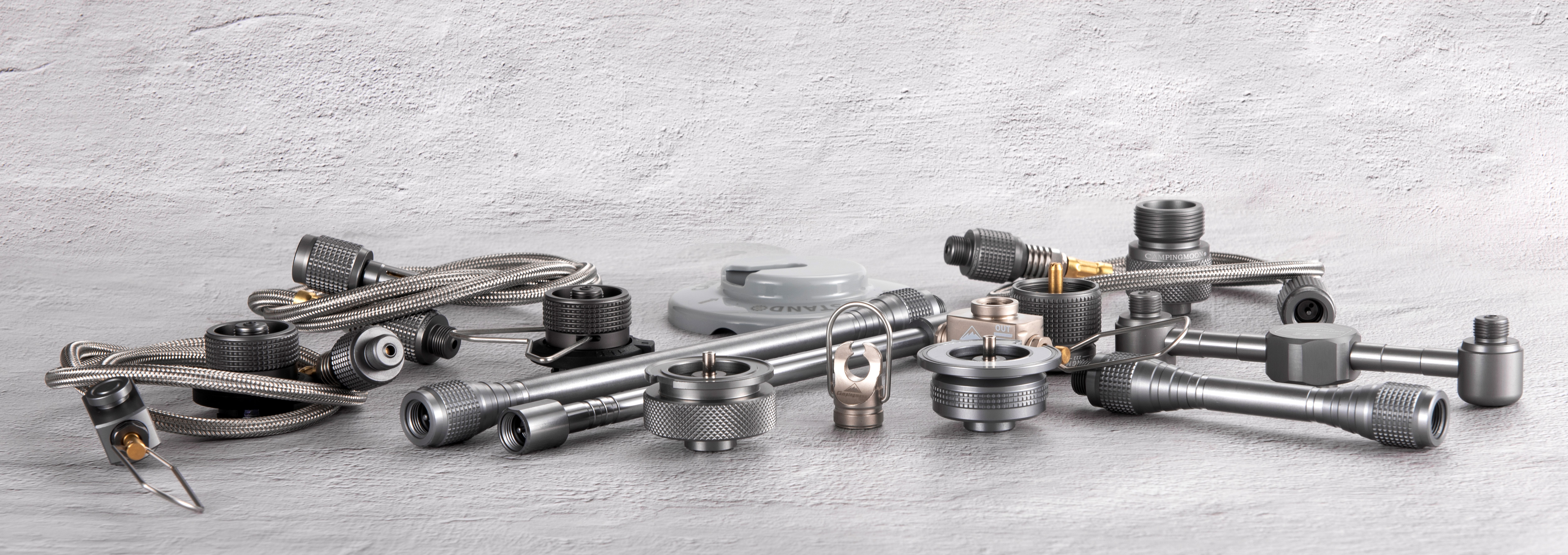 Amazon.co.jp: camping moon: ガス缶口金変換アダプター