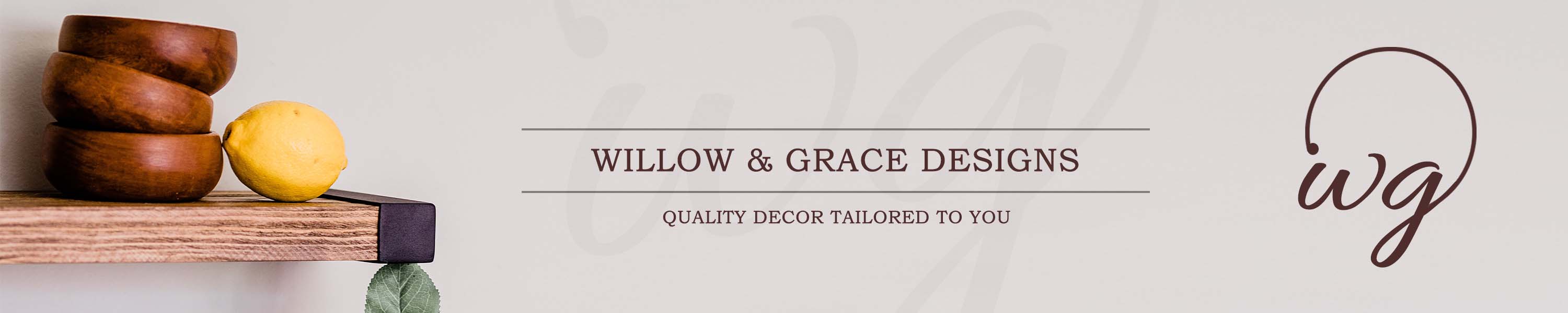 Willow and Grace Designs Catalog