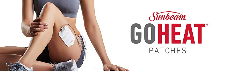 Sunbeam goheat portable heated patches for pain relief starter kit Clearance