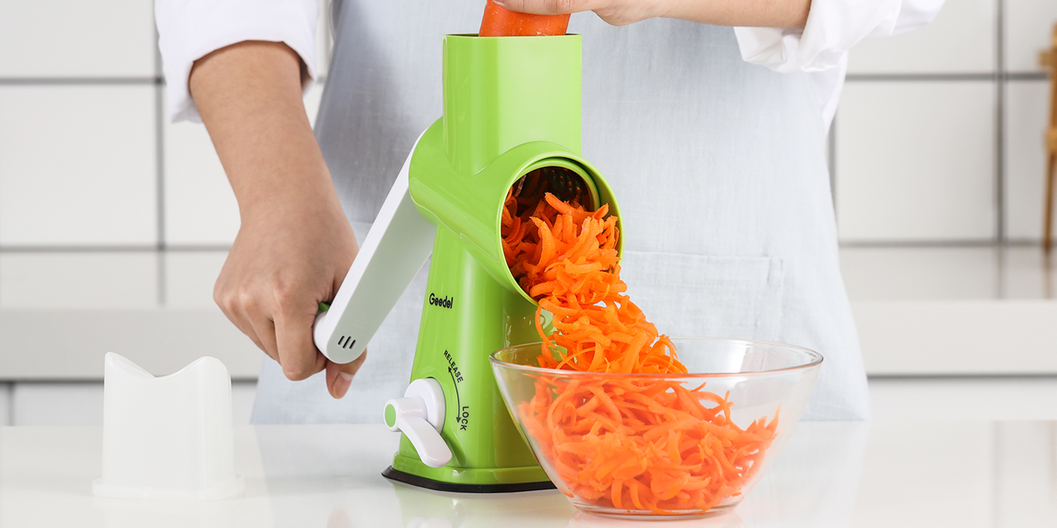 Amazon.co.uk Geedel Rotary Cheese Grater