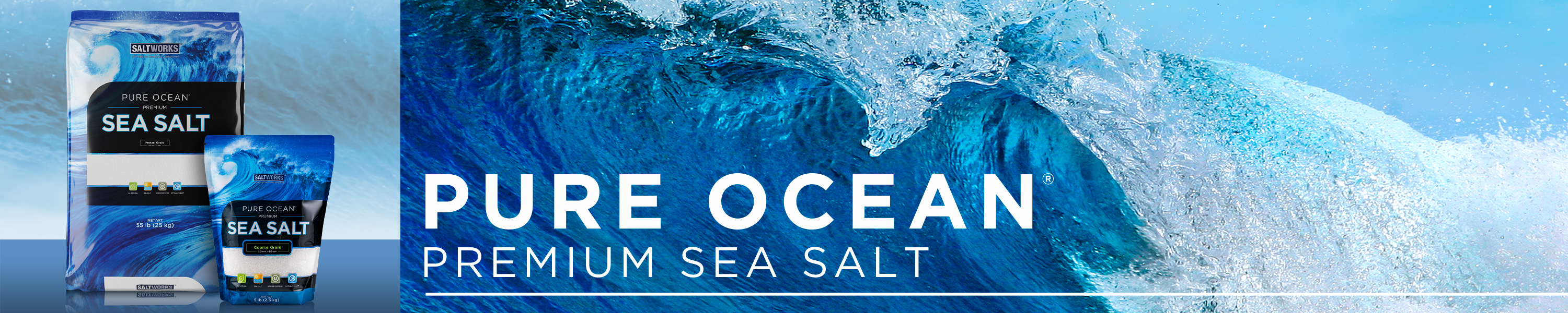 SaltWorks Pure Ocean® Premium Sea Salt