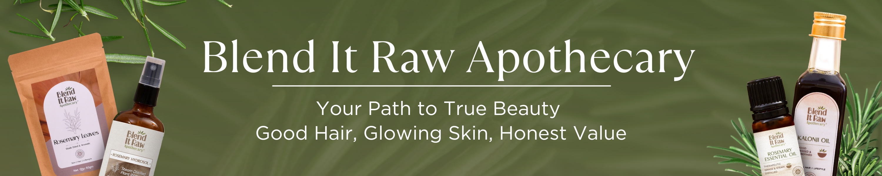 Amazon.in Blend It Raw Apothecary Hair Care