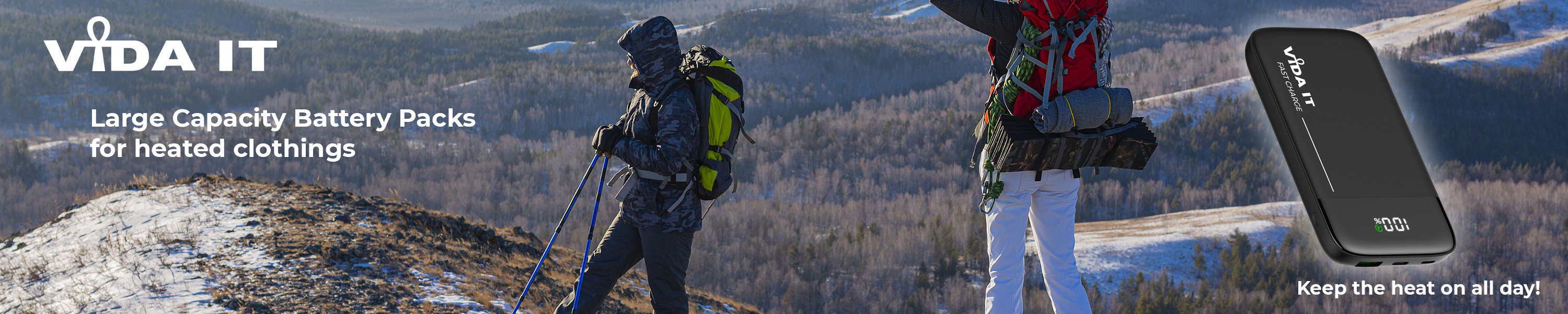 Amazon.co.uk Vida IT Long Lasting Power Banks for Heated Clothing