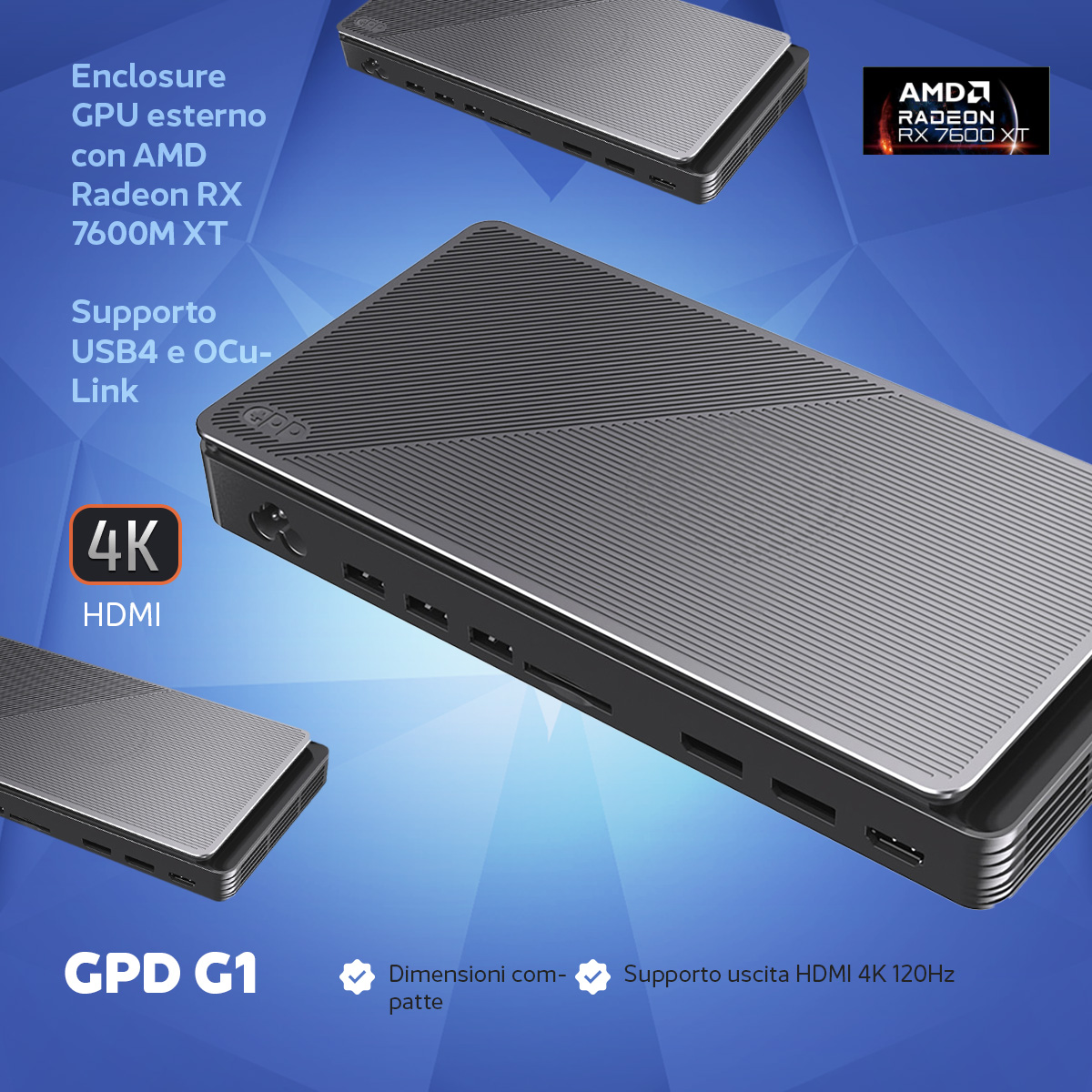 GPD G1 2023年版 GPD G1 eGPU | Boost Your Gaming Performance