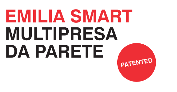 ROSI RS94133 Emilia Smart - Multipresa Da Parete Con 3 Prese Schuko, Colore Nero, Facile Installazione - Foto 5