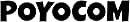 Black text logo 'POYOCOM' on white background.