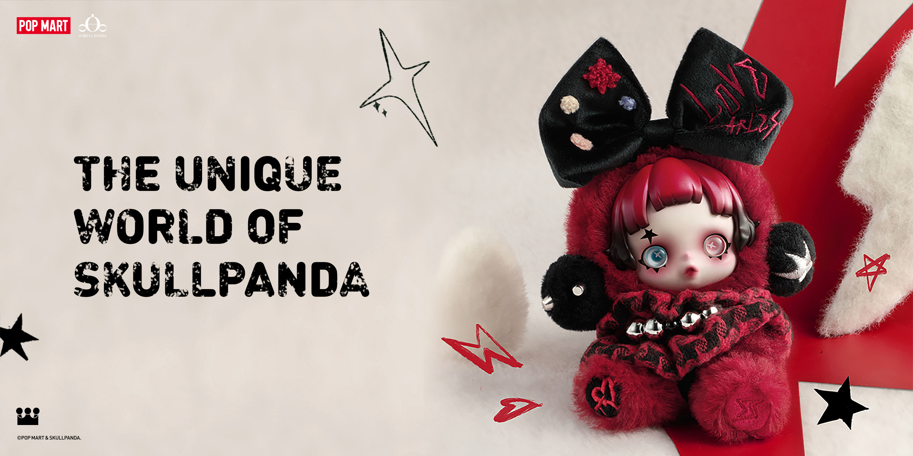 POPMART SKULLPANDA 6KHZ