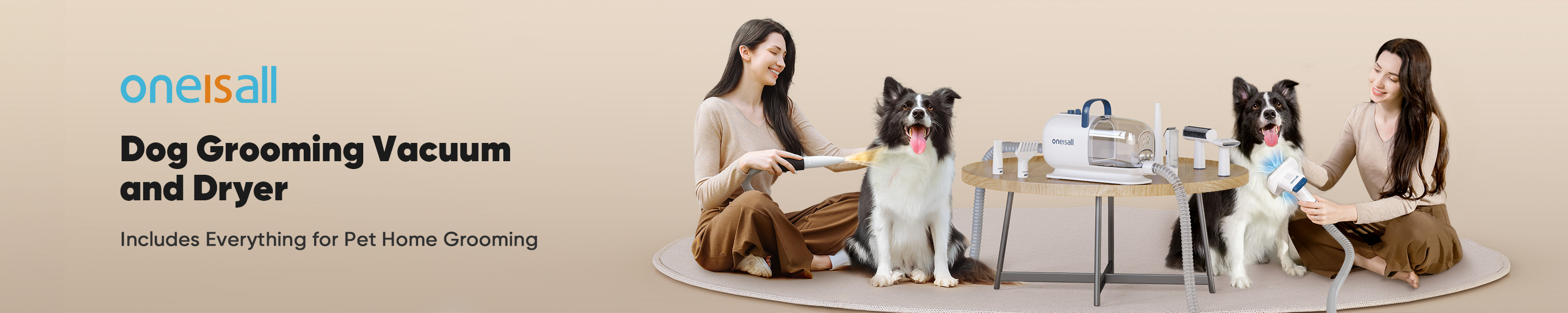 Amazon.de oneisall Pet Grooming Vacuum