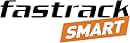 Logo displaying 'fastrack SMART' in black and orange text on a white background.