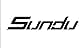 Stylized text logo reading 'Sundu' in bold, angular font against a white background.