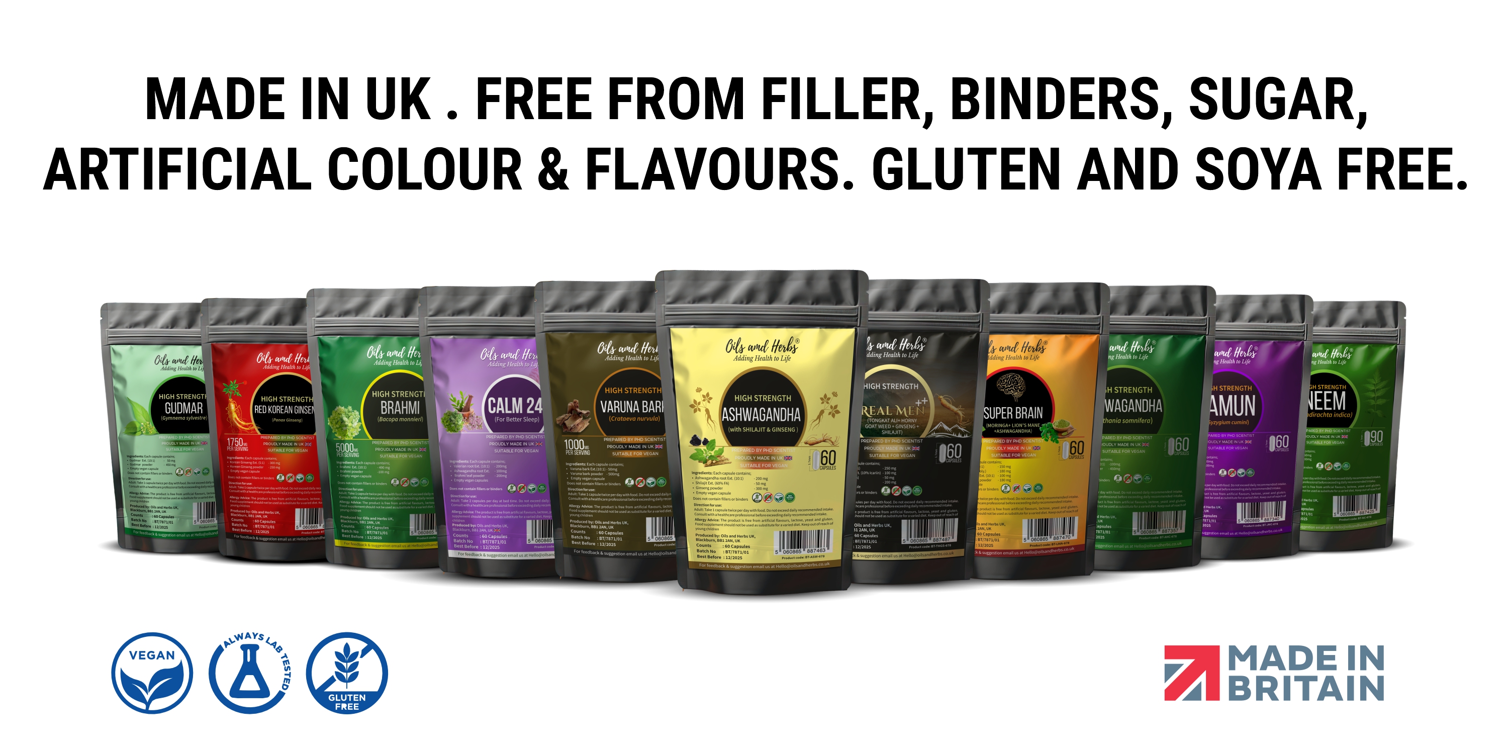 Amazon.co.uk Oils and Herbs UK Food Supplements