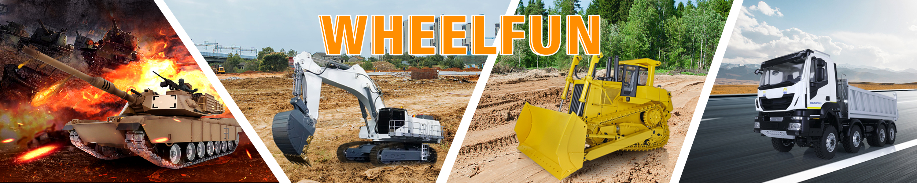 Amazon.co.uk WHEELFUN RC Hydraulic Articulated Truck