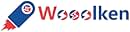 con el icono de un cohete azul y el texto «Wooolken» en letras rojas y azules. Incluye un eslogan en la parte inferior en texto más pequeño