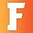 un logo avec la lettre F