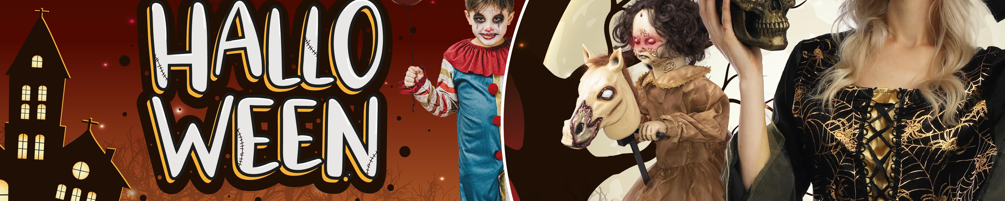 Amazon.co.uk P'tit Clown Costumes Halloween adultes
