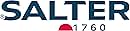 Salter brand logo in dark blue text with registered trademark symbol and '1760' underneath with red semicircle accent.
