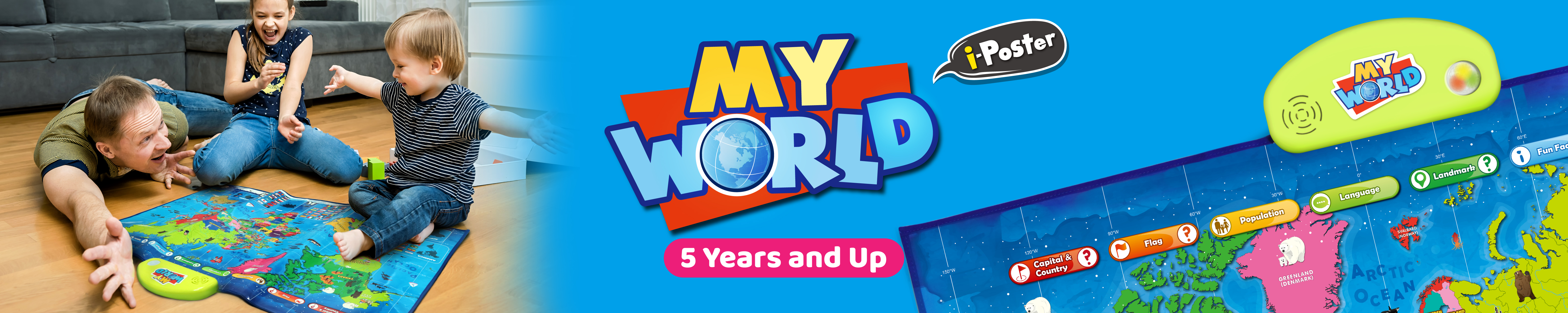 Amazon.fr BEST LEARNING iPoster My World (5y+)