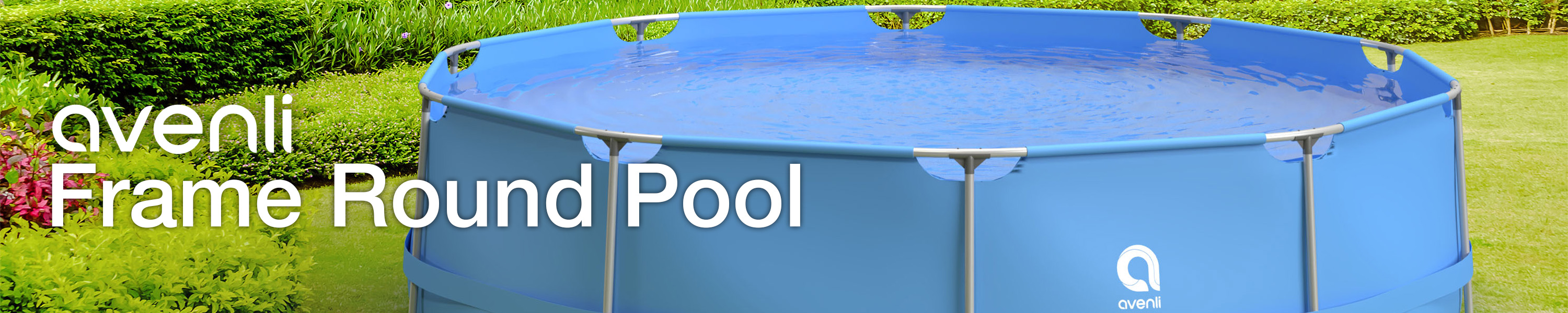 Amazon.co.uk Avenli Runde Stahlrahmen Pools