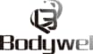 Diseño de logotipo estilizado con las letras «B» y «W» entrelazadas en forma circular, con el texto «Bodywell» debajo.