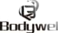 Diseño de logotipo estilizado con las letras «B» y «W» entrelazadas en forma circular, con el texto «Bodywell» debajo.