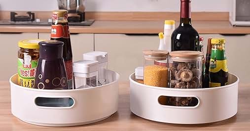a kitchen shelf with a glass container and a bottle of wine