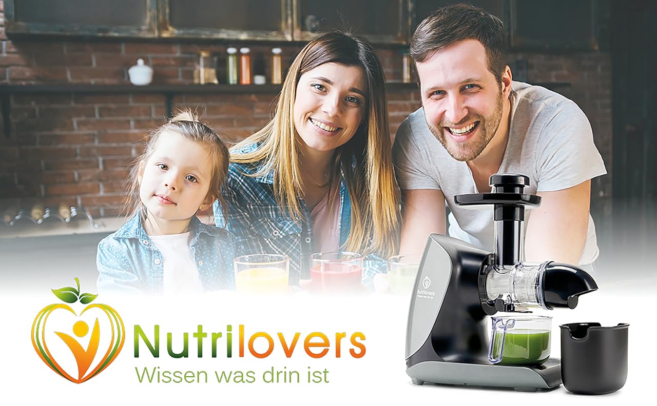 Amazon.de Nutrilovers® Entsafter Slow Juicer