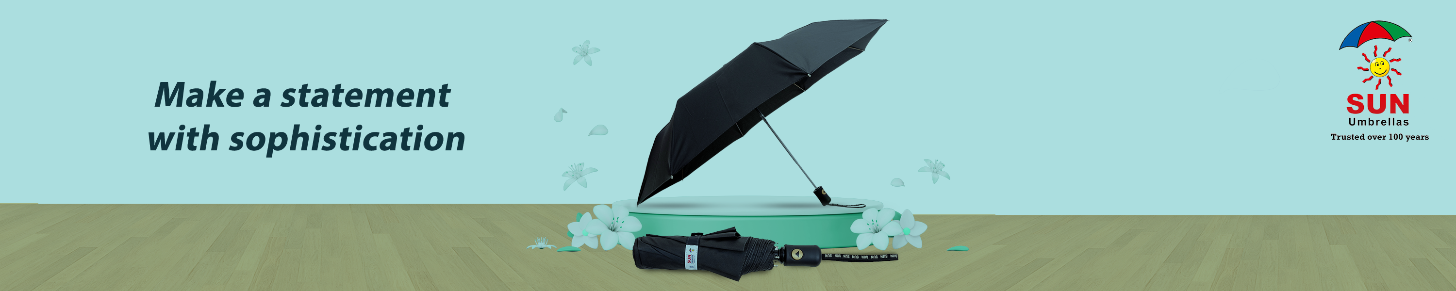 Amazon.in SUN BRAND UMBRELLA 2 Fold Umbrellas