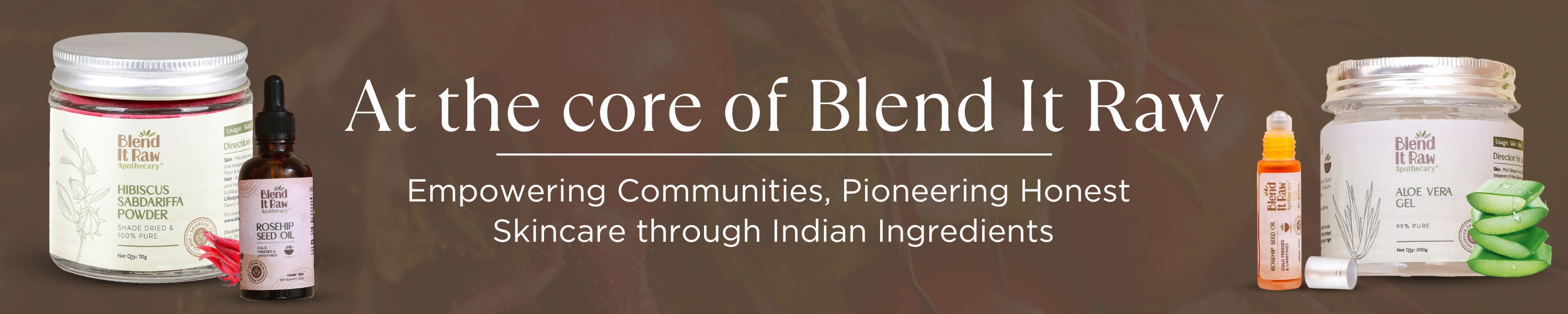 Amazon.in Blend It Raw Apothecary Skin Care