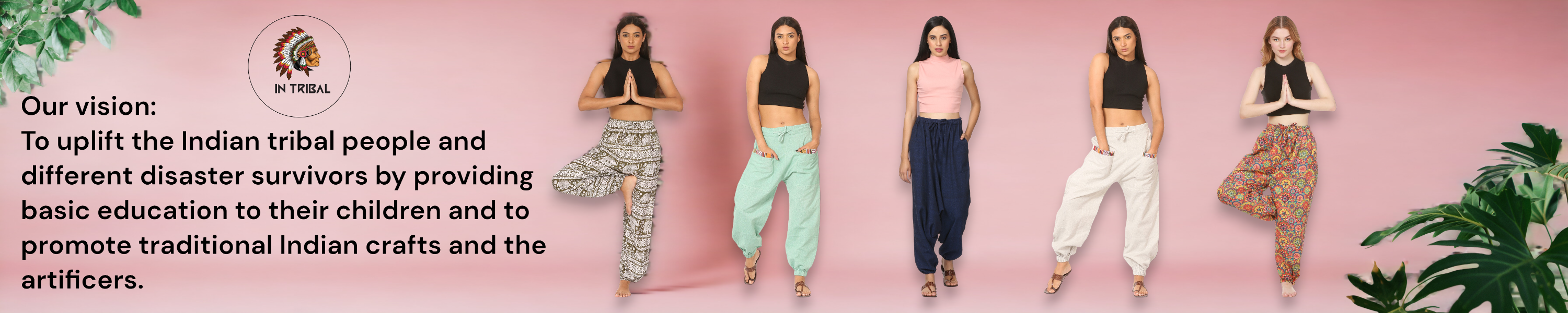 Amazon.in IN TRIBALS Women's Harem Pants