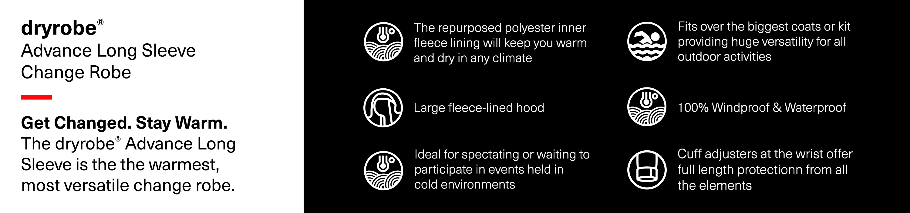 Amazon.co.uk dryrobe Dryrobe Advance Long Sleeve