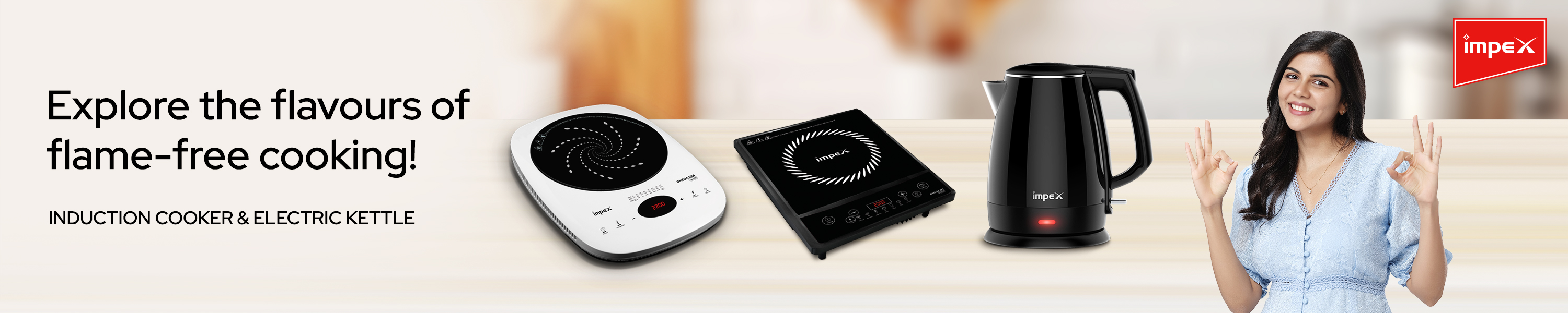 Amazon.in IMPEX Electric Kettles & Induction Cooktop