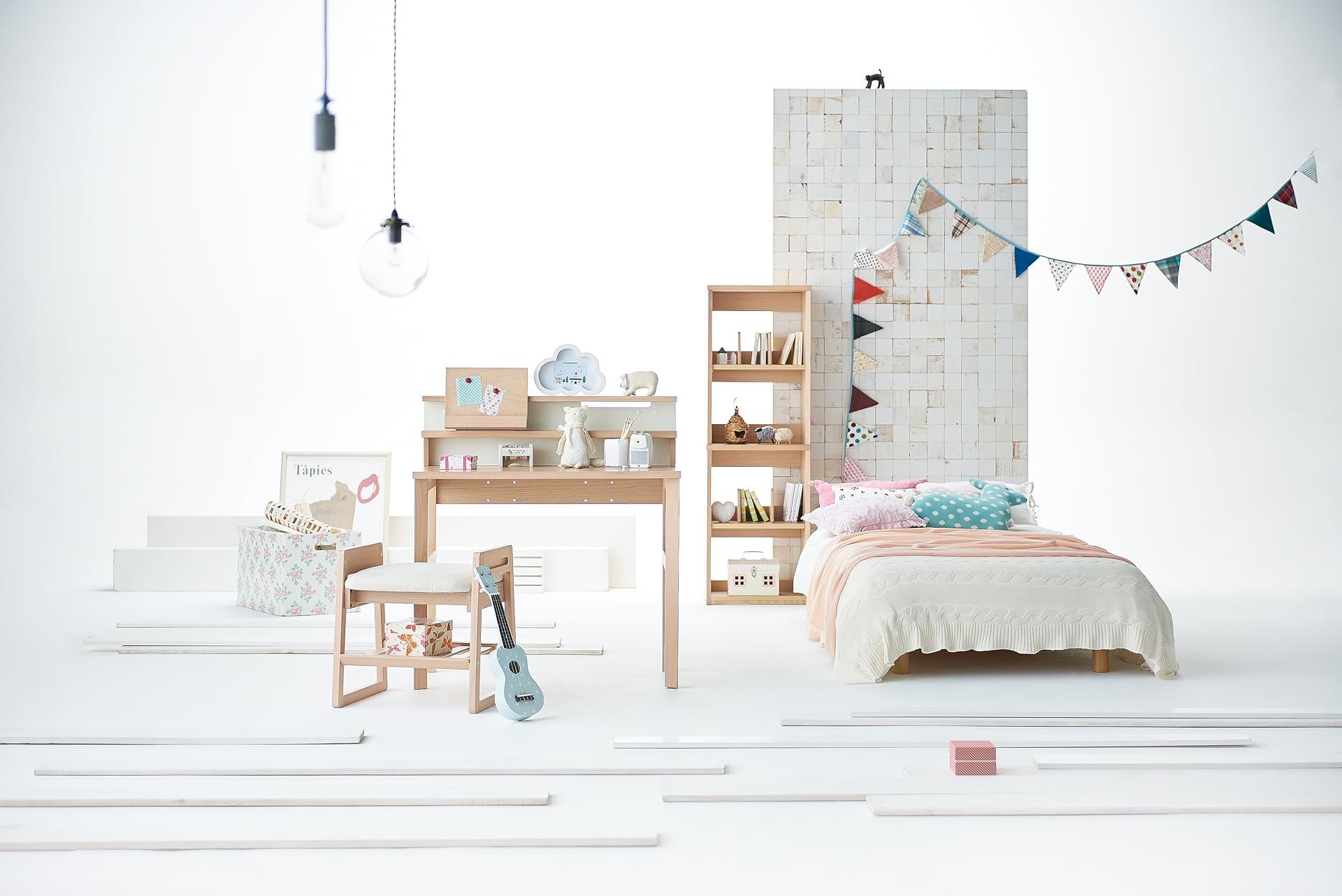 Amazon.co.jp コイズミファニテック ミニデスクマット