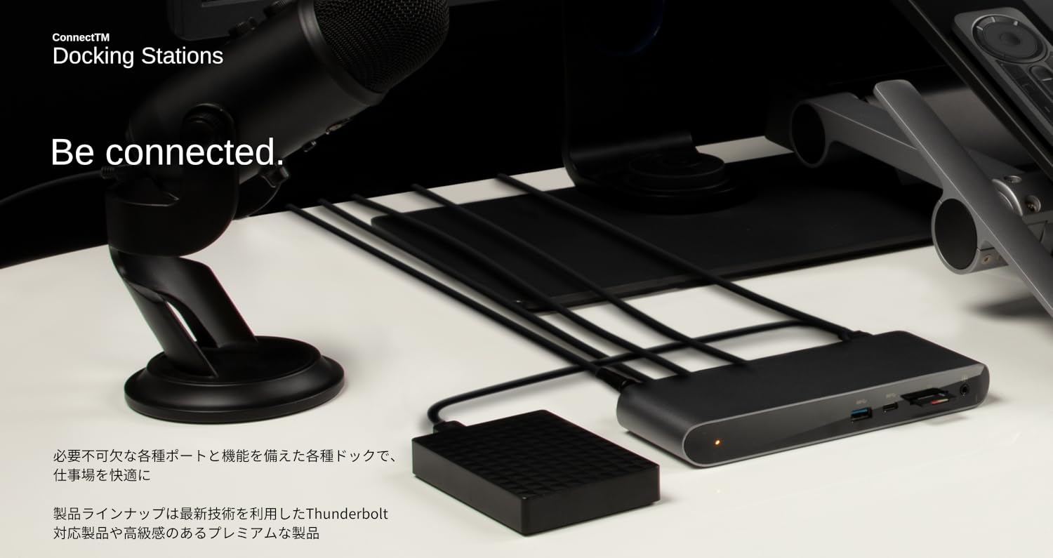 ベルキン　ドッキングステーションINC004 Thunderbolt 4 5-in-1 USB-C ドッキング ステーション | Belkin