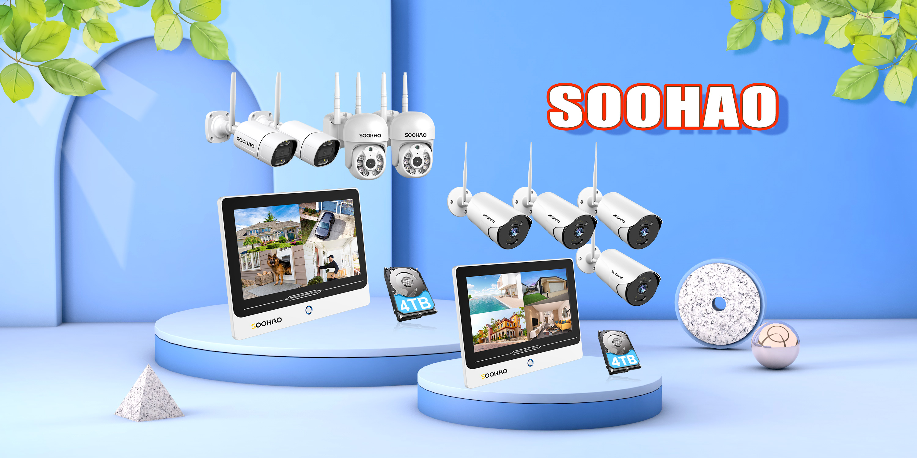 SOOHAO 防犯カメラ ホワイト カメラのみ単品 楽天市場】SOOHAO【4K 防犯カメラ 本物の800万超高画素】 監視