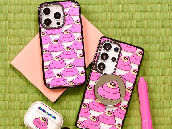 ショッパー付きCasetify クレヨンしんちゃんコレクティブルグリップ