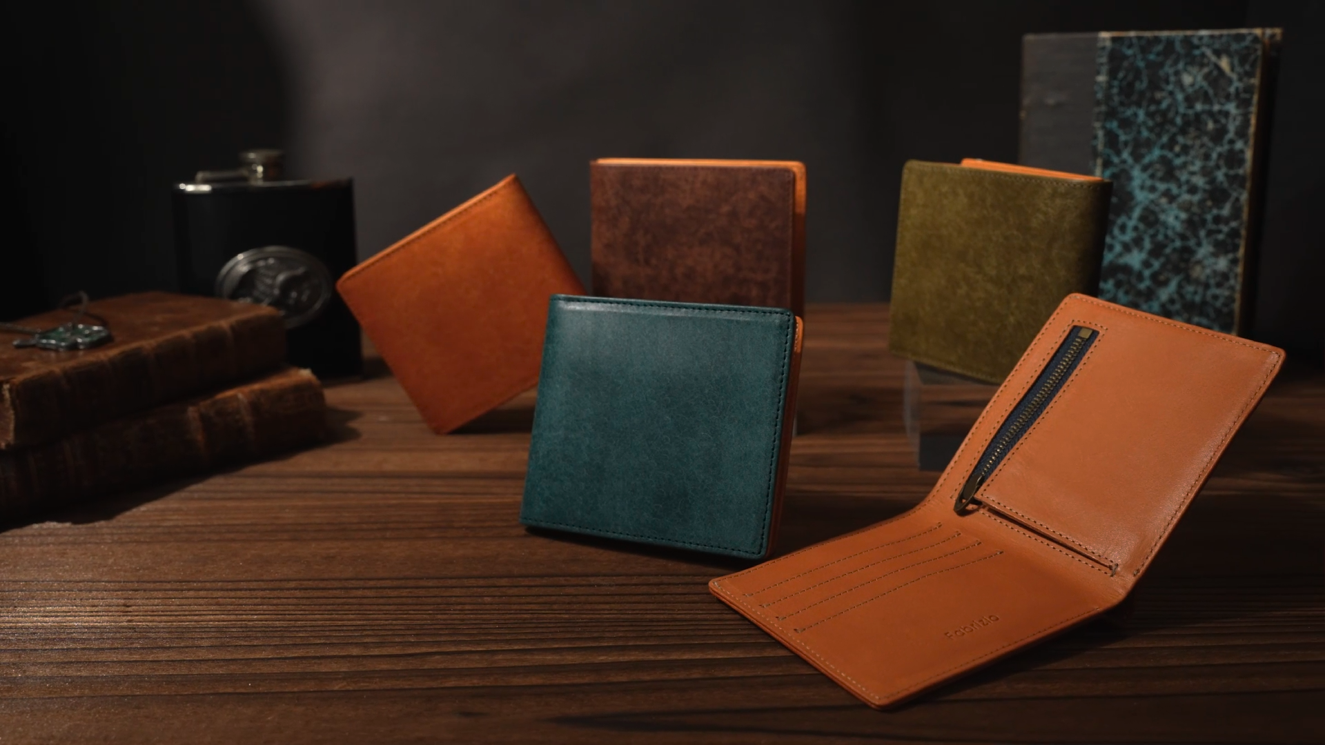 Amazon.co.jp: Fabrizio: 二つ折り財布