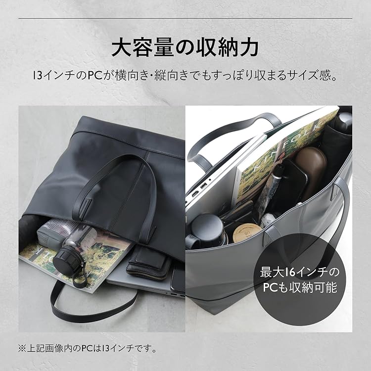 新品未使用　NANO UNIVERSE グレー キャディバッグ WEB限定 / アウトハンドルデザイン トートバッグ