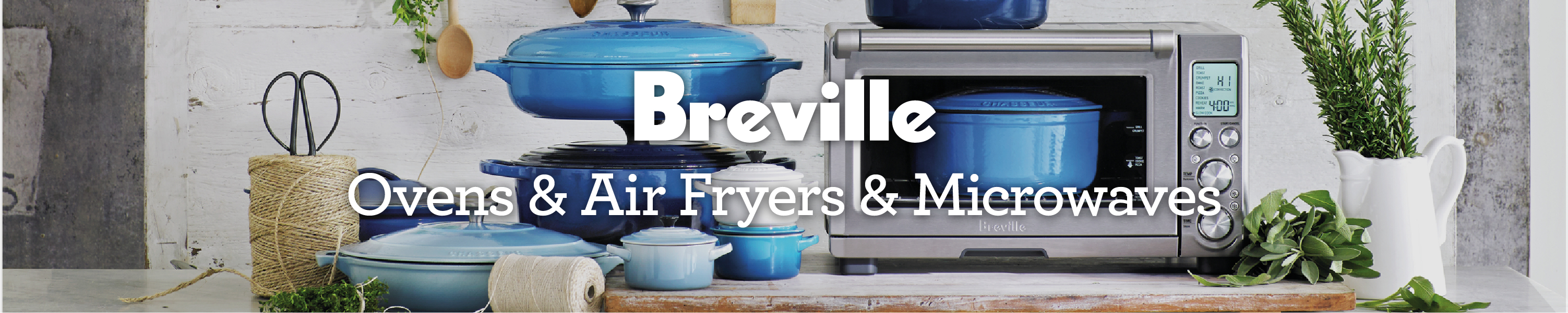 Breville Ovens, Air Fryers & Microwaves