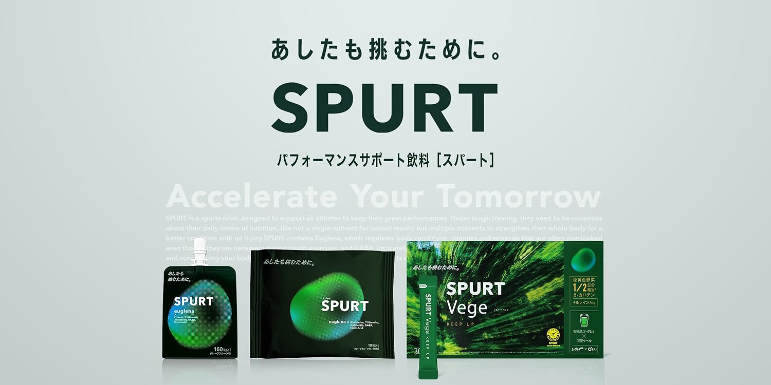 SPURT ゼリータイプeuglena 180g×30個
