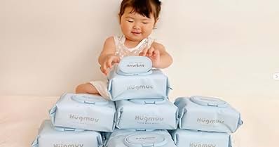 Amazon.co.jp: カークランドシグネチャー 赤ちゃん おしりふき 900枚