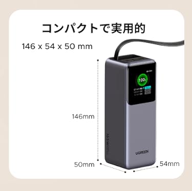 Amazon.co.jp: UGREEN: Power Bank 【新品40%オフ！】UGREEN
